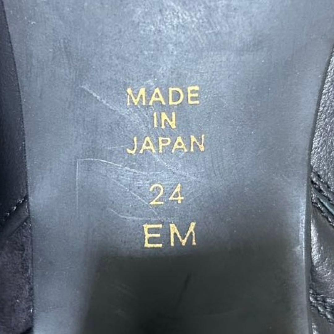 【極美品】DIANA ショートブーツ ブラック　24㎝