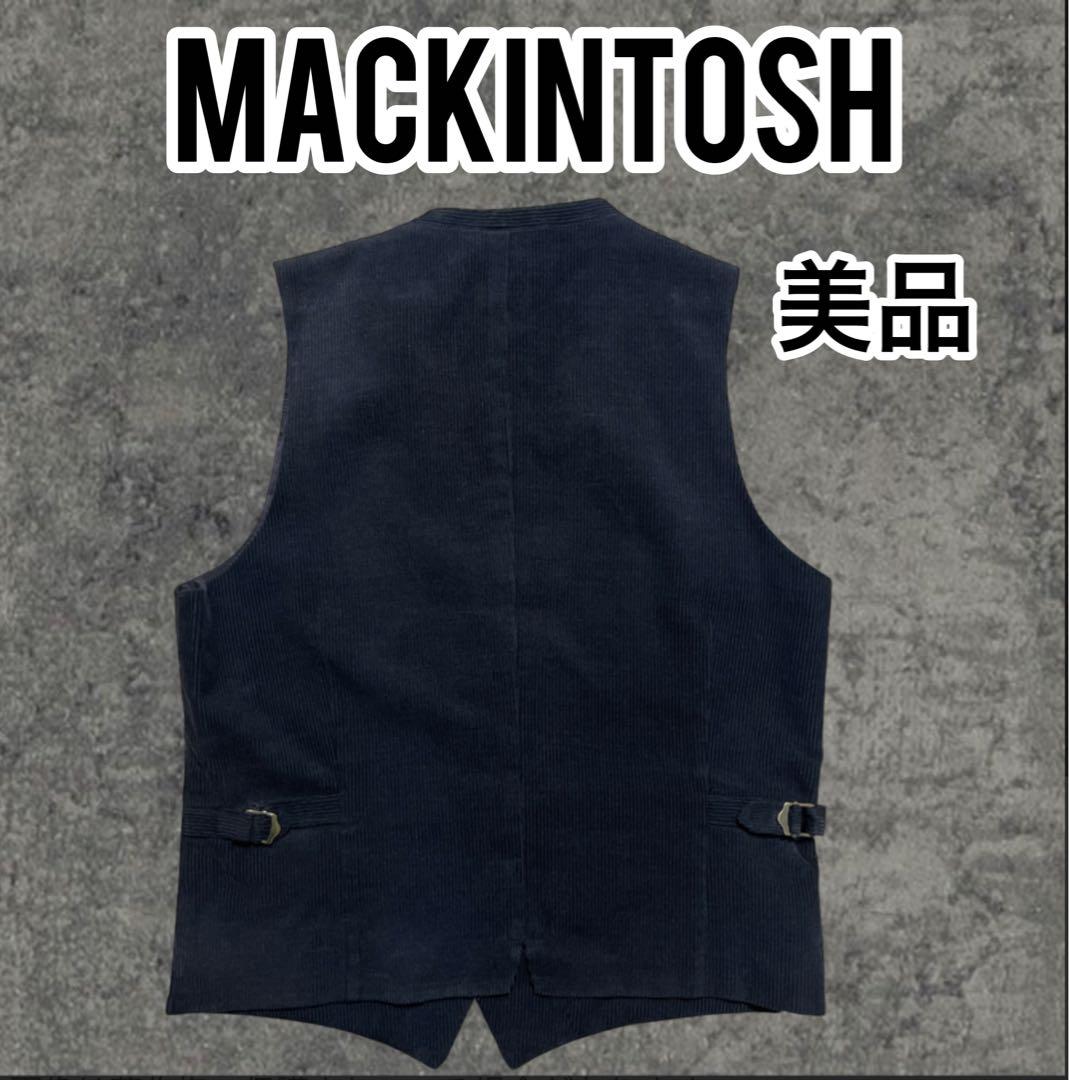 や*パ様 マッキントッシュロンドン　ジレ（ベスト）試着程度の美品最高級三越伊勢丹