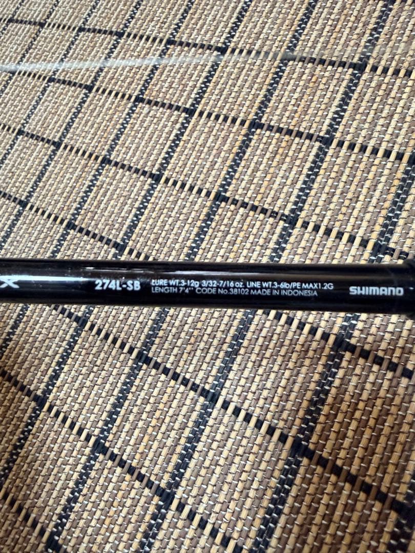 シマノ バンキッシュ　C3000MHG ロッド　バンタム　274L-SB