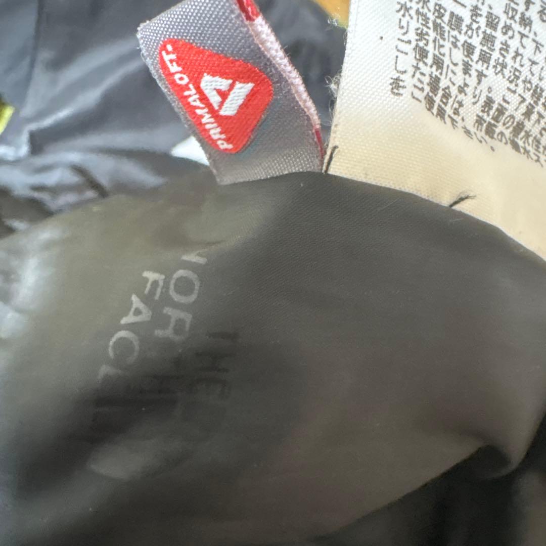 ノースフェイス　キッズ　スノーウェア　130センチ　ブラック　黒　サロペット