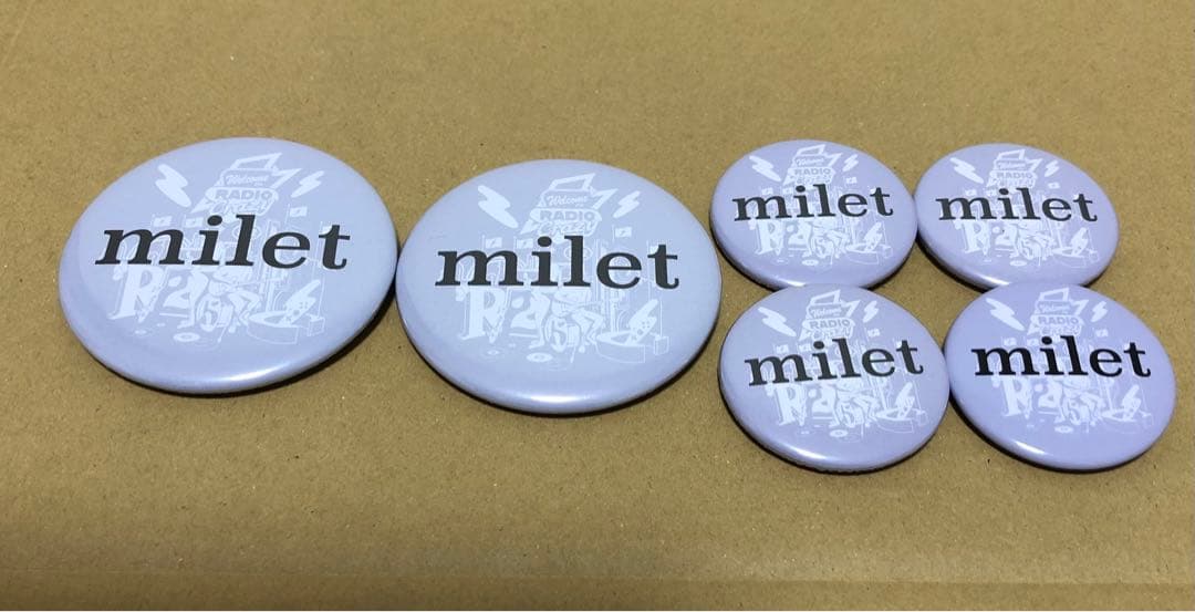 レディクレ2025 缶バッジ milet