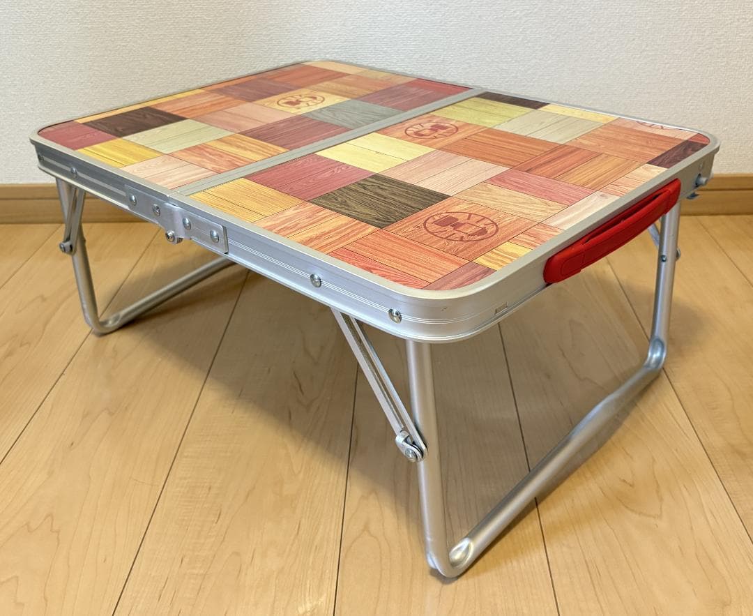 コールマン ナチュラルモザイクリビングテーブル90 + ミニテーブル セット