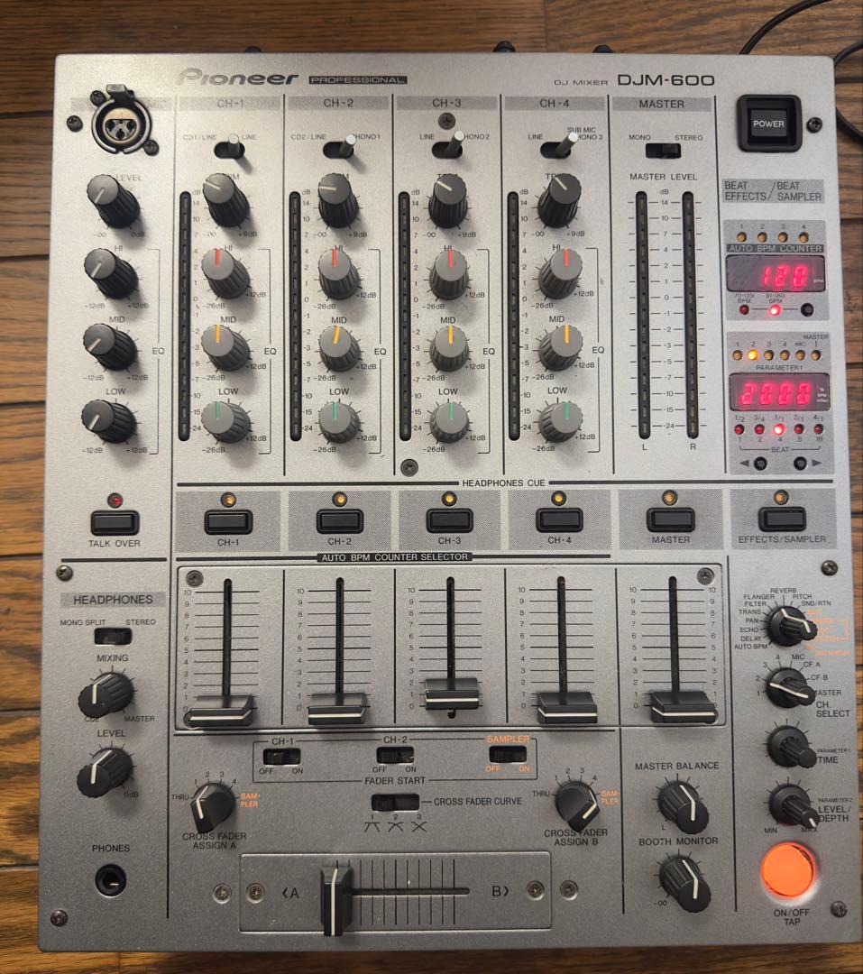 Pioneer DJM-600 ミキサーDJ