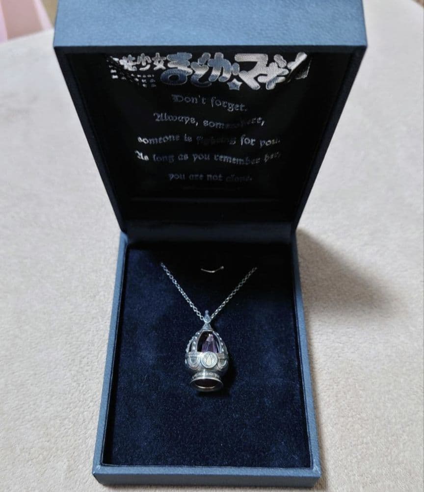 ソウルジェム シルバーペンダント ネックレス 鹿目まどか まどマギ