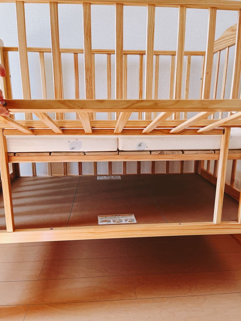 KATOJI ハイシートベビーベッド　レギュラーサイズ