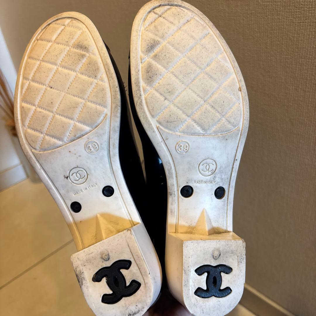CHANEL シャネル　カメリア　レインブーツ
