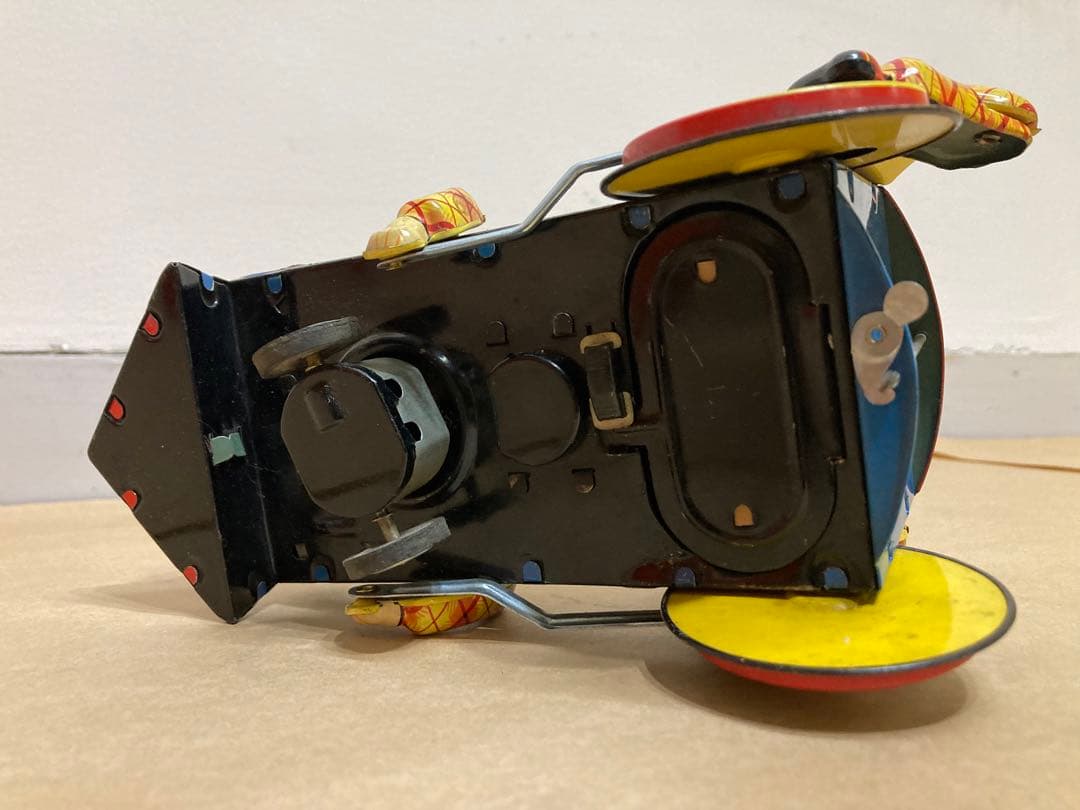 ブリキ　機関車　列車　電車　トーマス 風？　昭和レトロ　ビンテージ