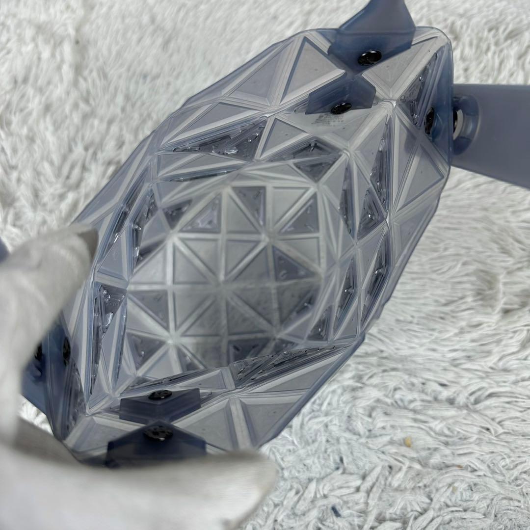 A4可 美品 バオバオイッセイミヤケ ポリプロピレン ハンドバッグ クリア