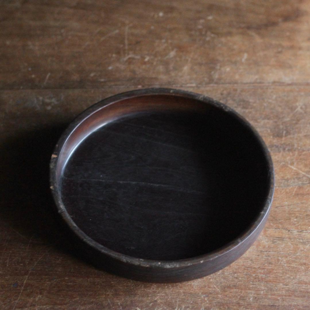 古い 小ぶり くりぬき盆 No.1 古道具 アンティーク