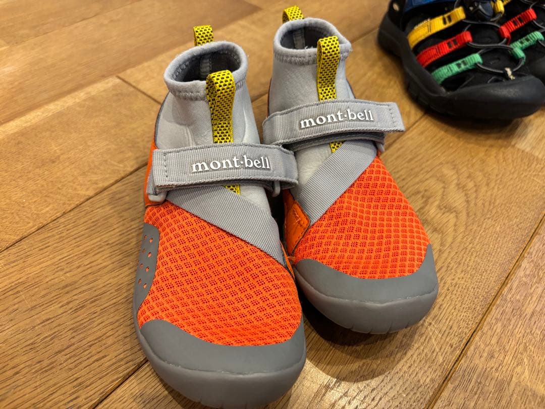 mont-bellウォーターシューズ　ラッシュガード＆keen サンダルセット☆