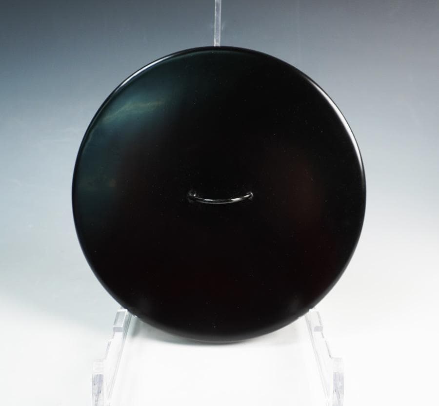 西村徳泉 青華山水松竹梅之図水指 共箱 茶道具