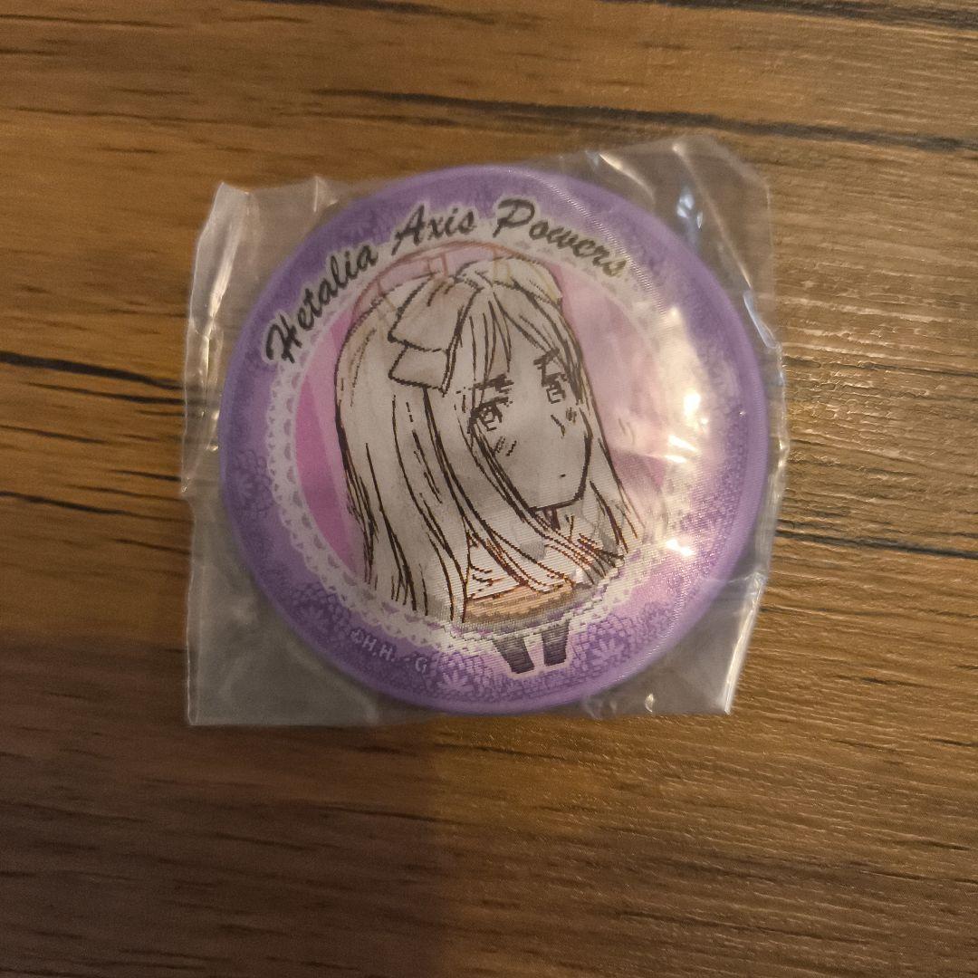 ヘタリア　チェンジング缶バッジ　ベラルーシ　女の子だらけだよっ！