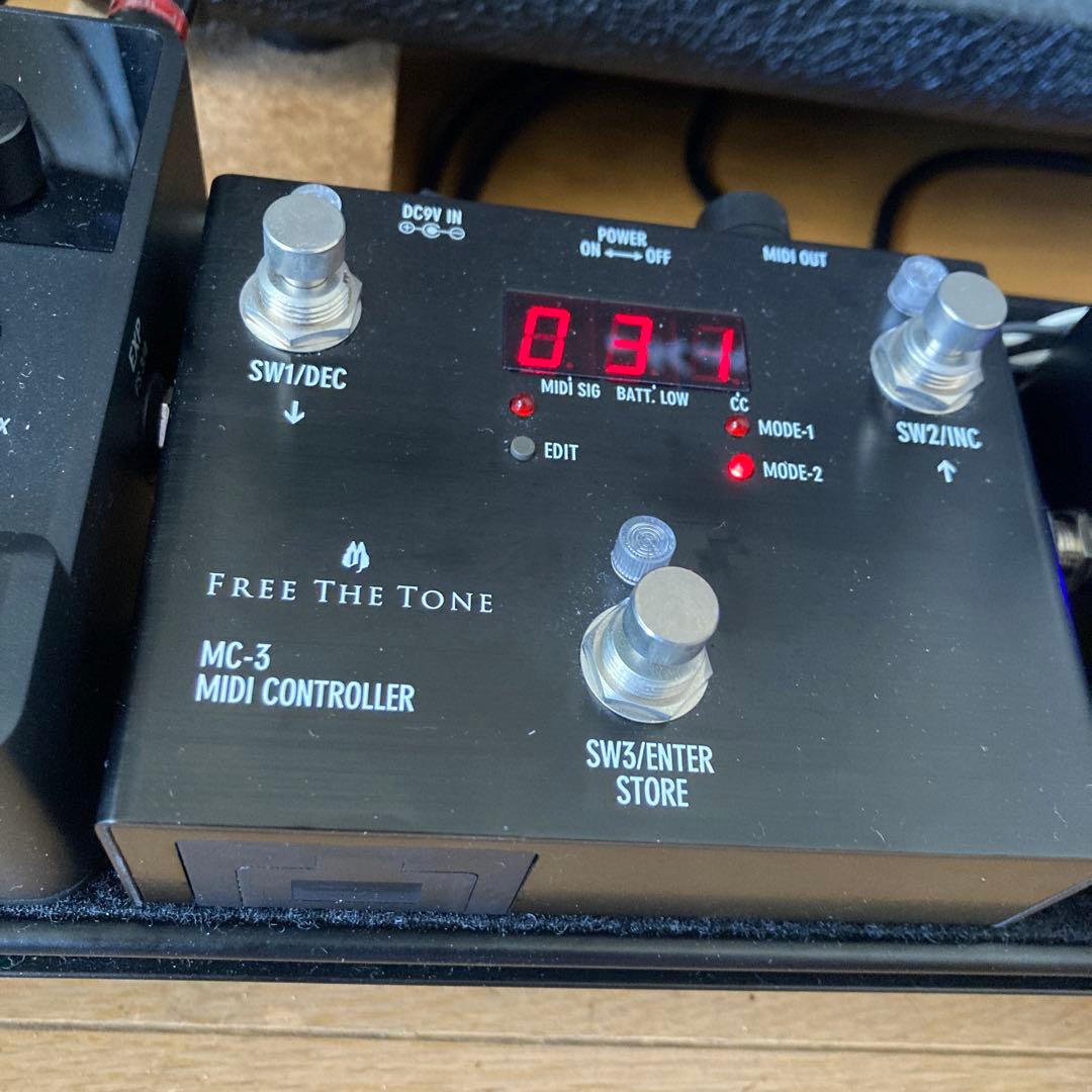 free the tone MC-3 ミディコントローラー　エフェクターMIDI