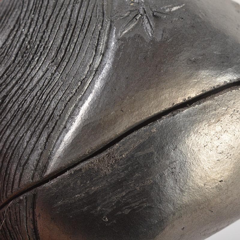 茶道具　陶磁器製　香合　在銘　共箱　V　6605