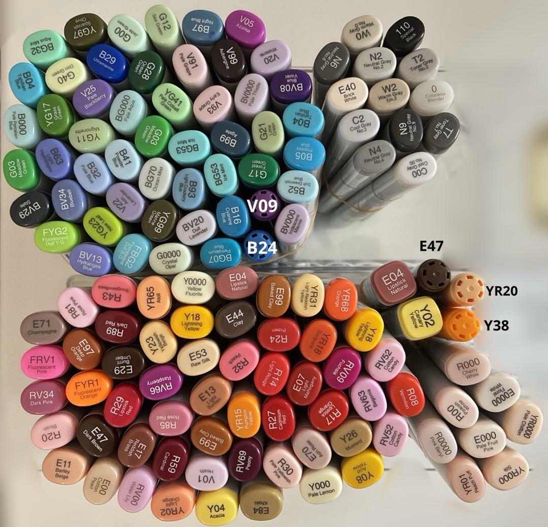 コピックスケッチ まとめ売り 130本以上