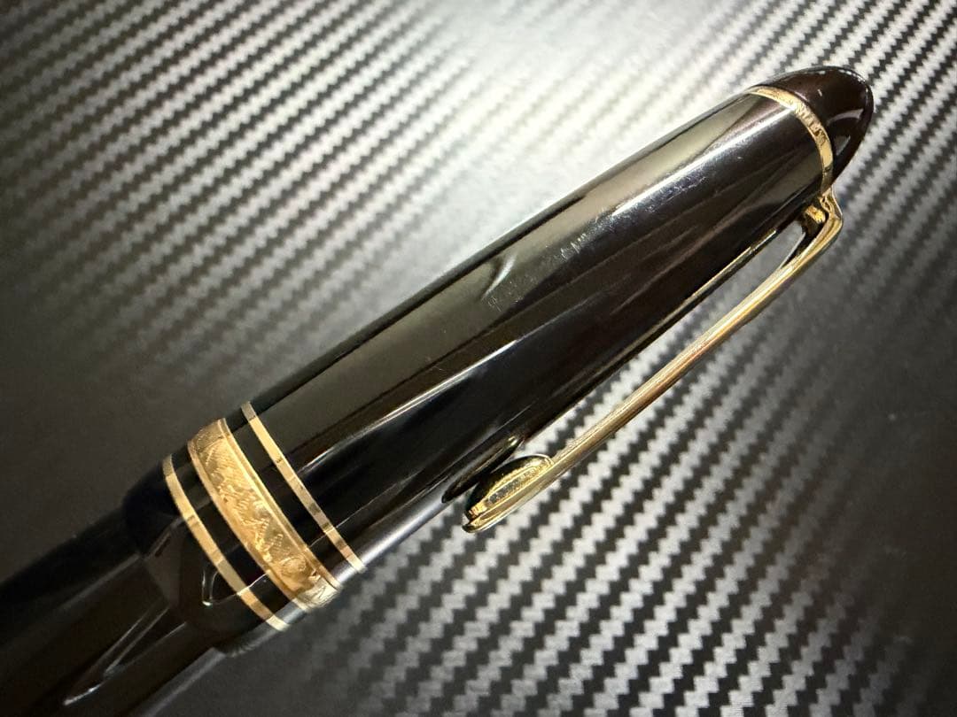 ヘミングウェイ芯 未使用に近い モンブラン 146 中白 B 太字 万年筆