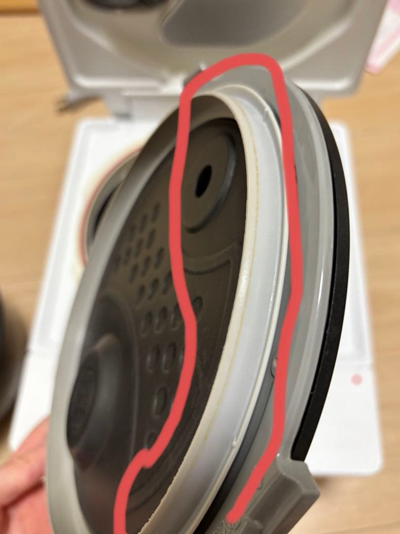 【難あり】三菱NJ-XSC10J 炊飯器 ホワイト 2022年製