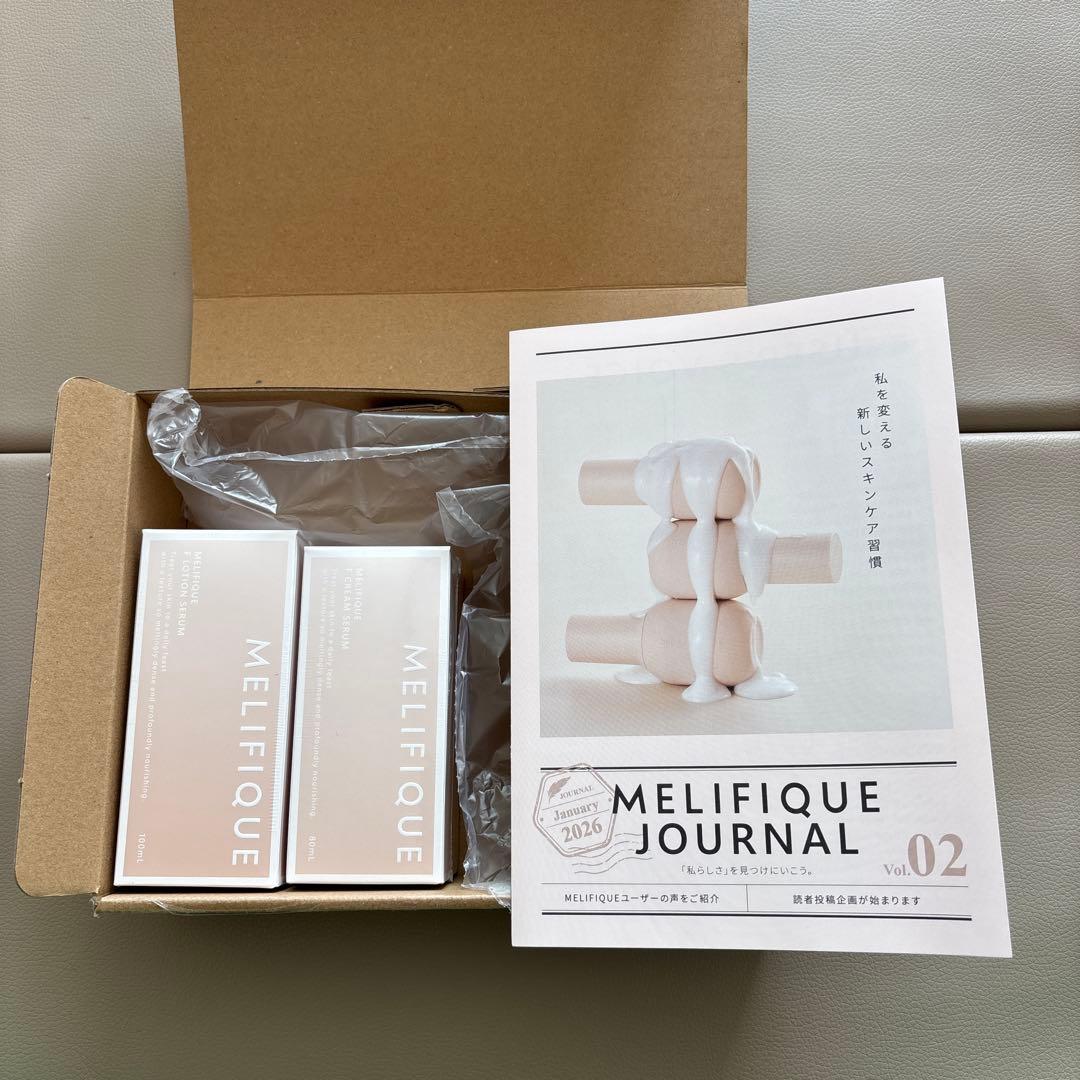 メリフィーク　ローションセラム　クリームセラム