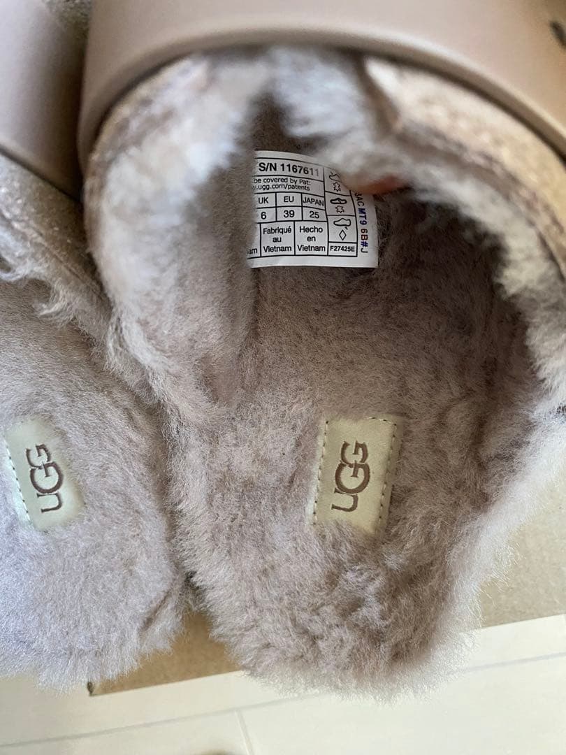 【美品】UGG アグ Greenport Strap Slide サンダル 25