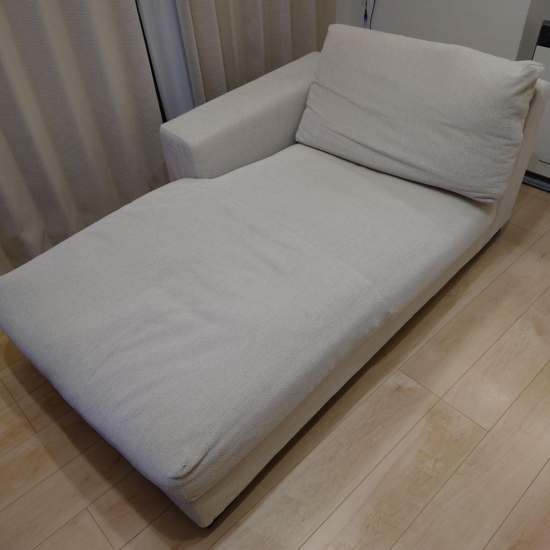 最終【送料込み】KEYUCA　カウチソファ　ベージュ