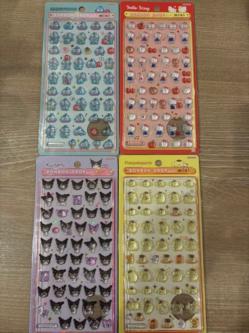 ボンボンドロップシール　8種コンプリート