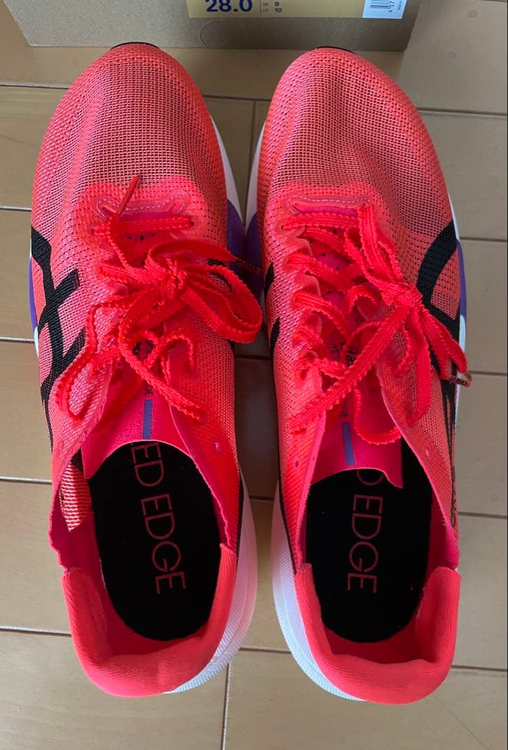 【美品】asics メタスピードエッジtokyo 28.0cm