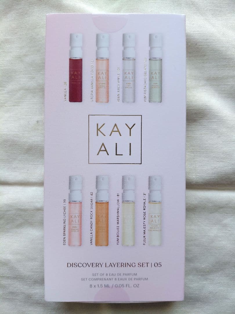 KAYALI ディスカバリー レイヤリング セット 1.5ml×8　カヤリ