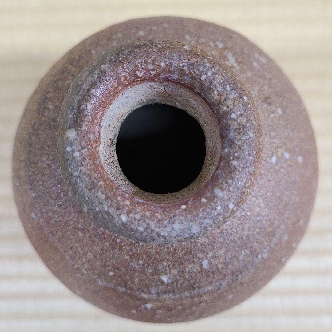 信楽焼 大谷司朗作 花入 高さ7.5寸（約23cm） 共箱なし 本物保証