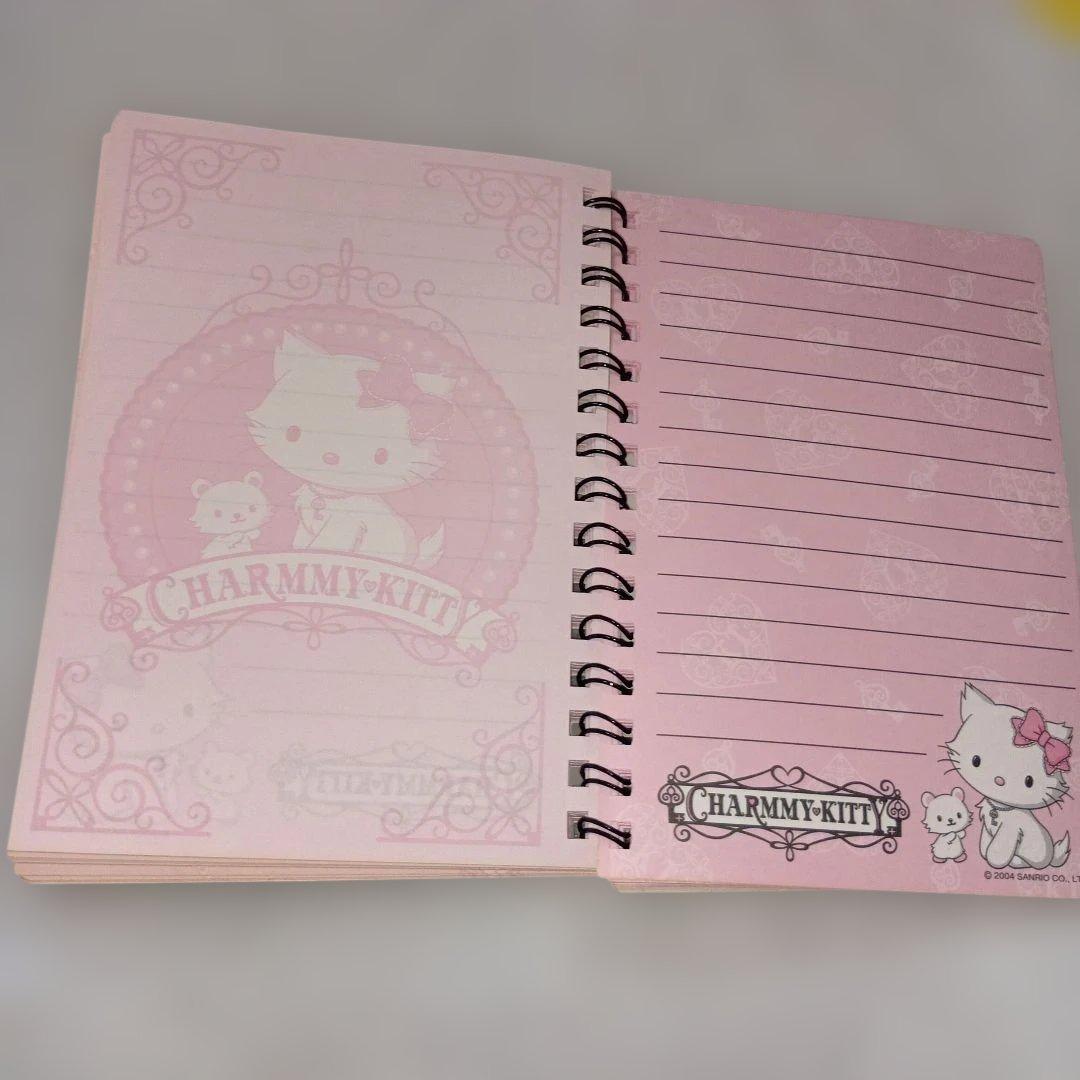 チャーミーキティ初登場初期グッズ2004年メモ帳レトロレアビンテージ