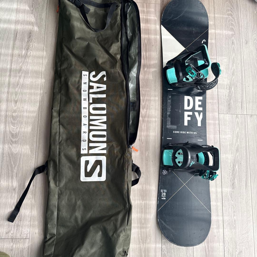 HEAD DEFY スノーボード 128サイズ ボードリュック付き