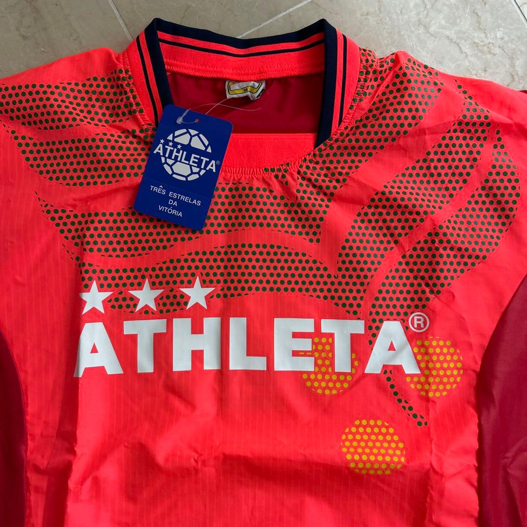 新品10,450円★ATHLETA ピステ ジャージ 上下セットサッカー M