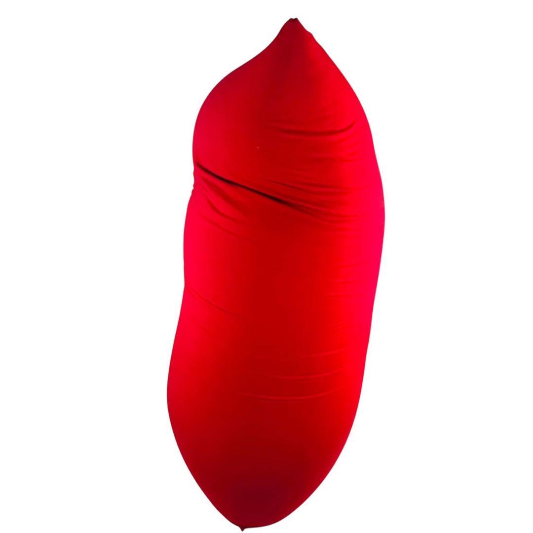 【良品】 yogibo MAX ヨギボー マックス レッド ビーズクッション