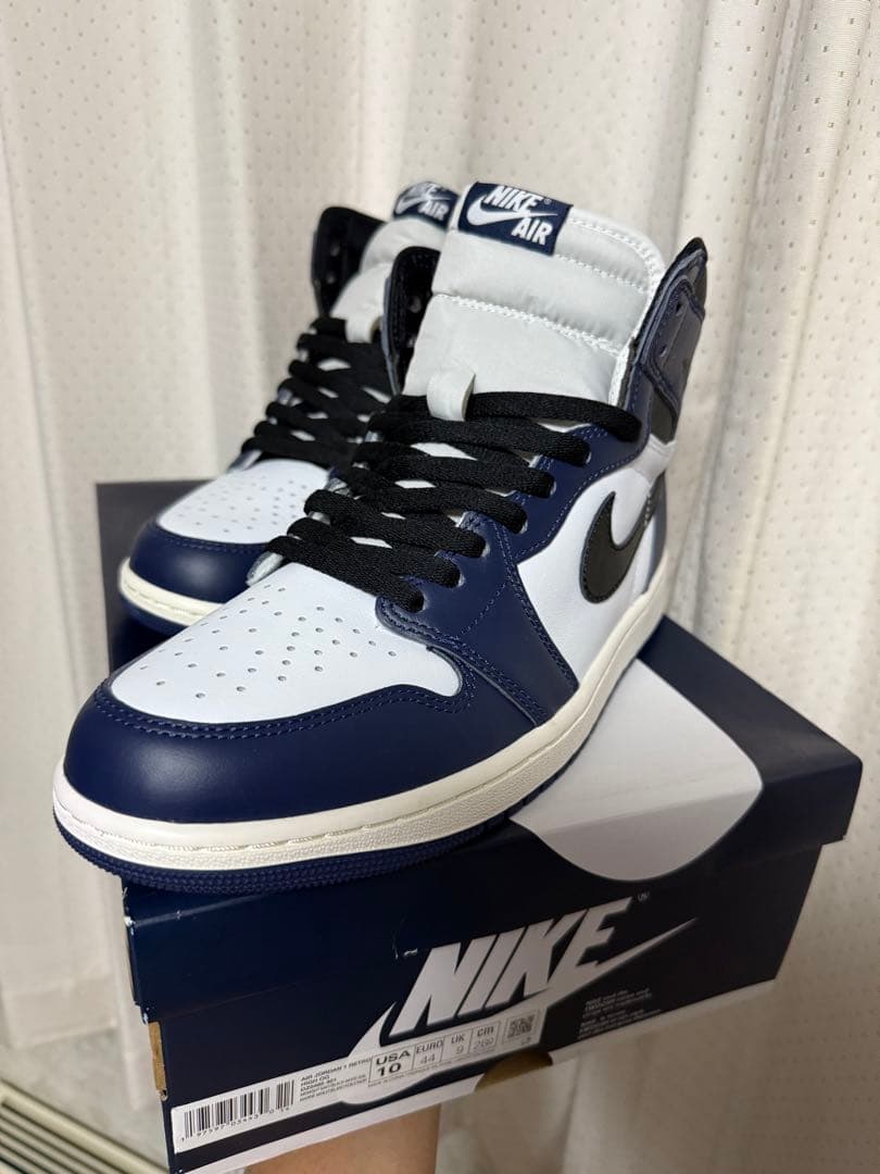 美品　未使用 定価以下 NIKE Air Jordan 1 ジョーダン navy