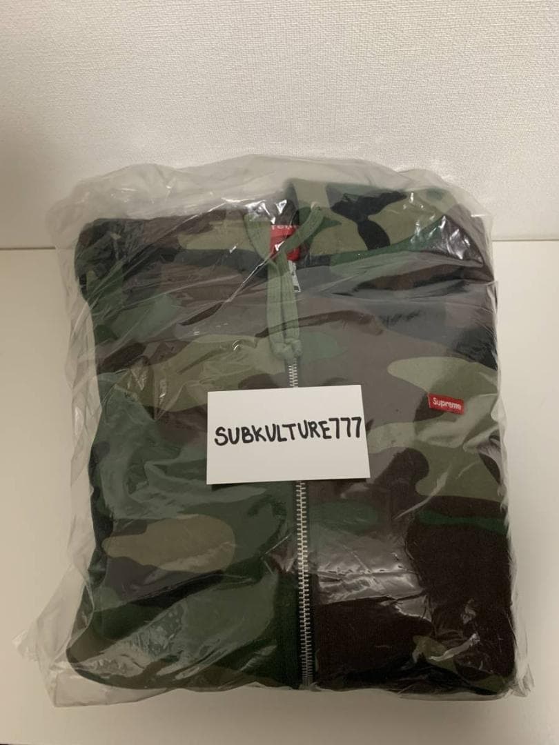 Supreme カモフラージュ ジップアップフリース XL