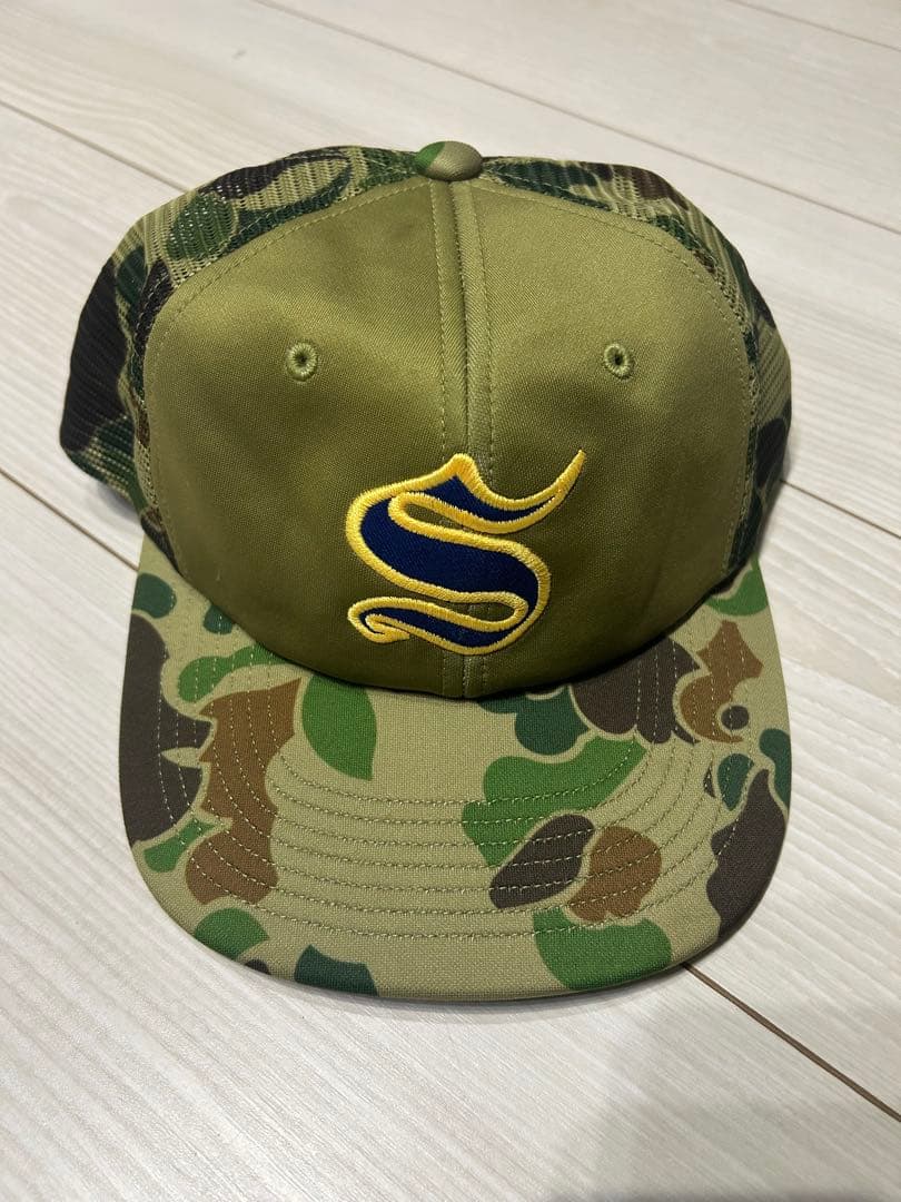 SUPREME メッシュバックキャップ 迷彩