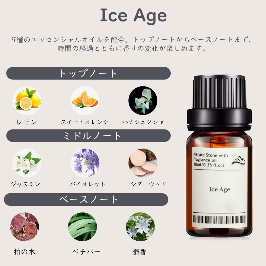 アロマストーン セット　天然石 　ストーンディフューザー 水晶