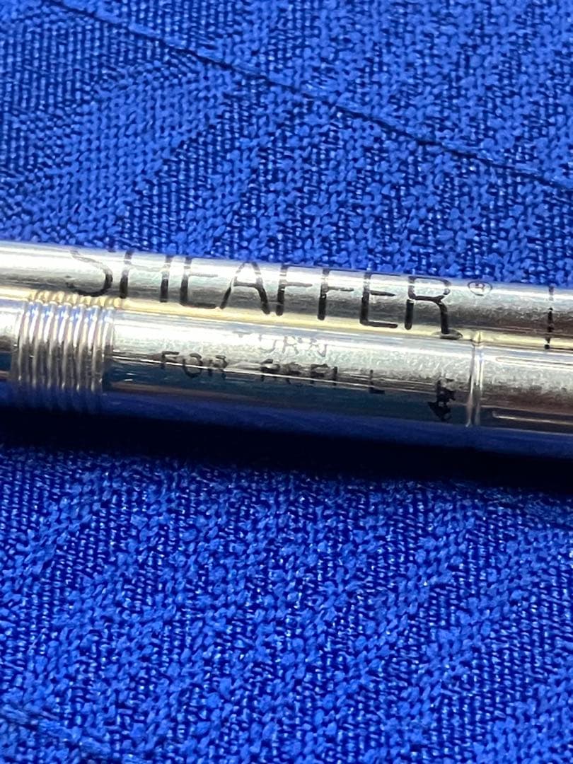 シェーファー　タルガ　ボールペン　ビンテージ　スターリングシルバー