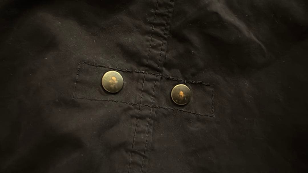 Poter Classic ウェザーミリタリーコート　洗える　M ブラック