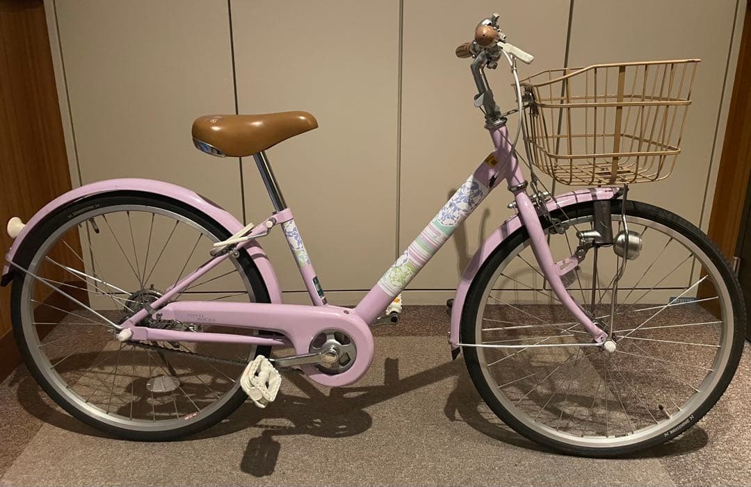 引取限定◆ブリジストン子供用自転車　エコパルモカ　22