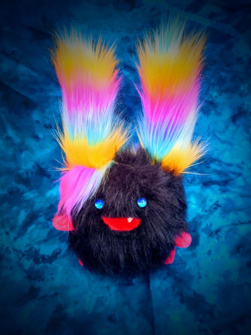 まんまるんモンスター♥人形 アートドールおばけ幻獣 ハンドメイドぬいぐるみ