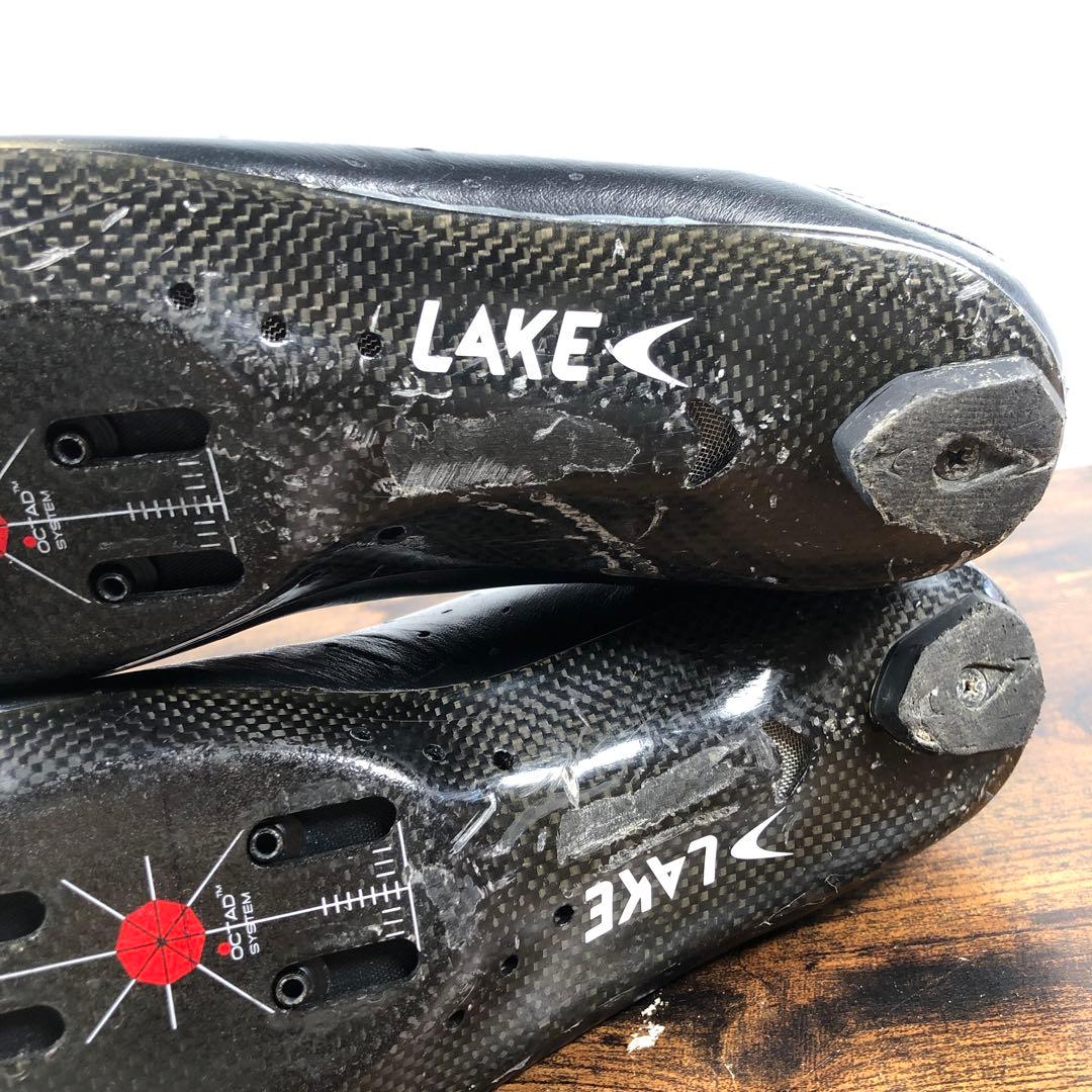 Lake CX332 サイクリングシューズ カンガルー革 26.5~27.0cm