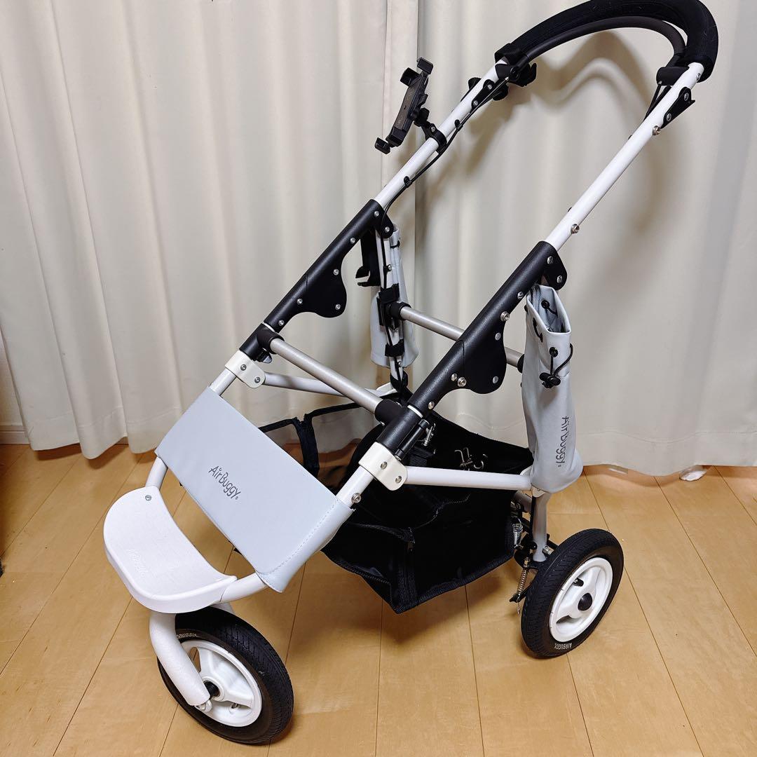 Airbuggy エアバキー ペットカート ブレーキ付き フレーム カバー付き