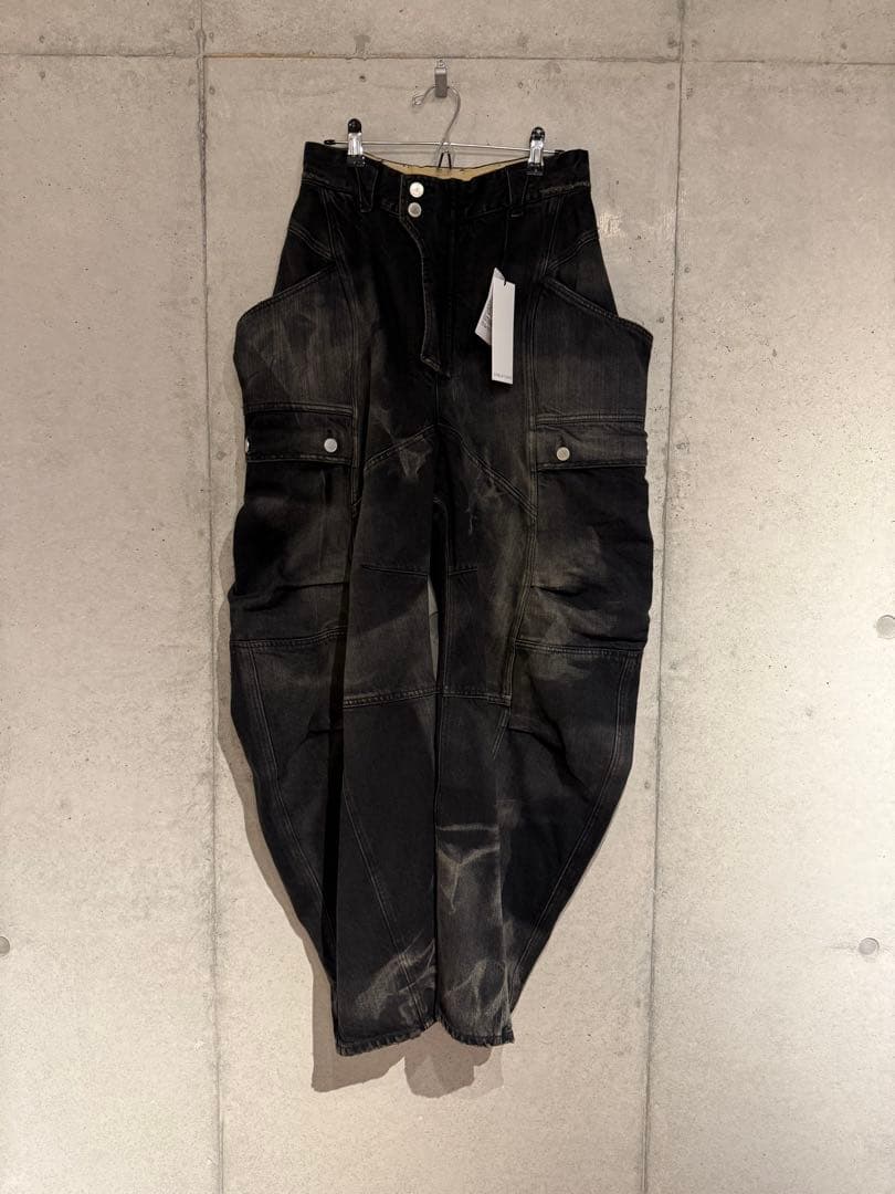 SUBLATIONS ブラック カーゴパンツ