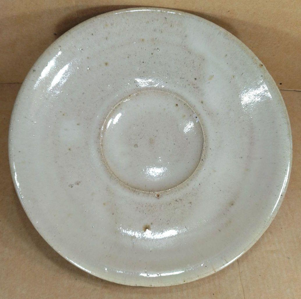 濱田庄司(浜田庄司) 朝杯(カップ&ソーサー）共箱 未使用 益子焼 人間国宝