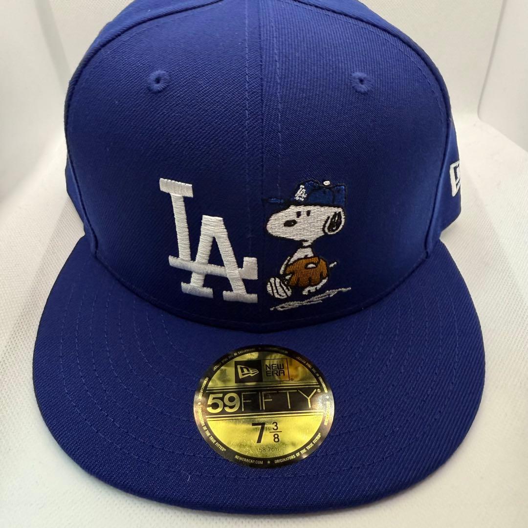 ニューエラ　ロサンゼルス・ドジャース スヌーピー　7 3/8 58.7cm