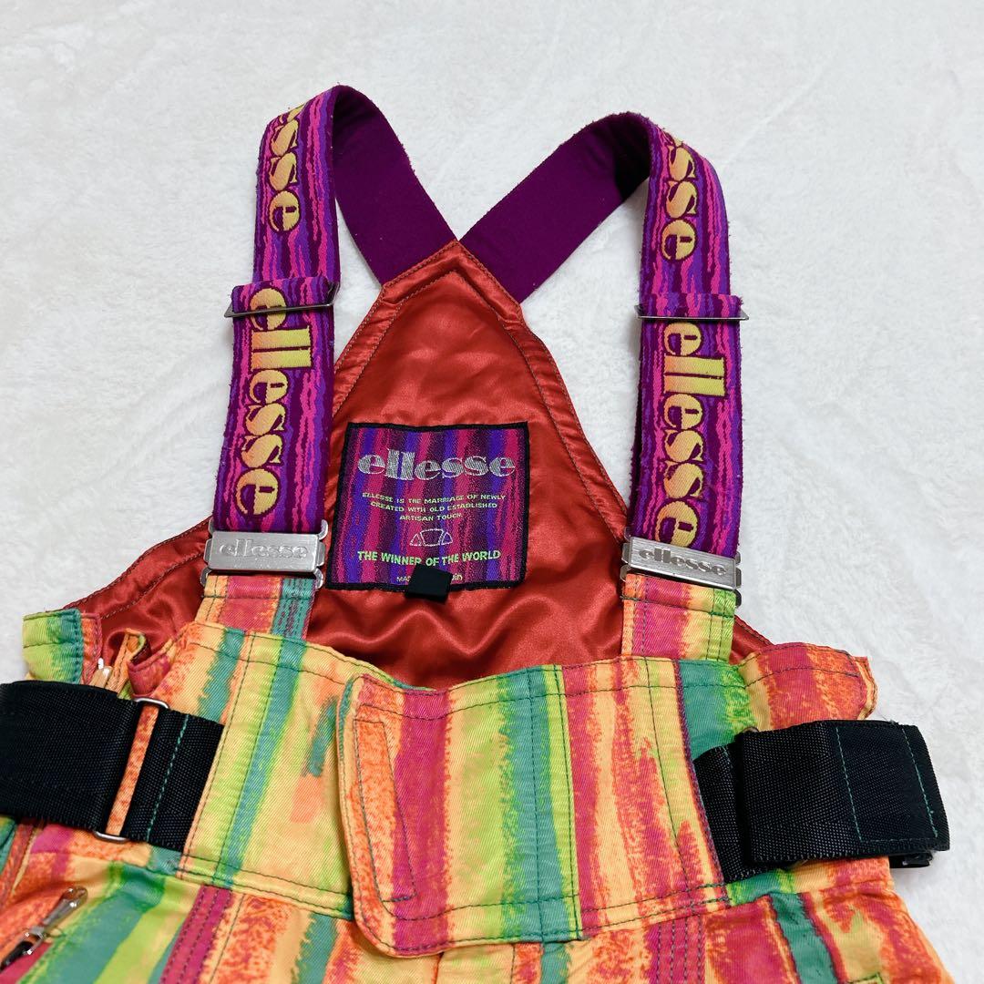 【美品】ellesse エレッセ 90s スキーウェア 上下セット ヴィンテージ