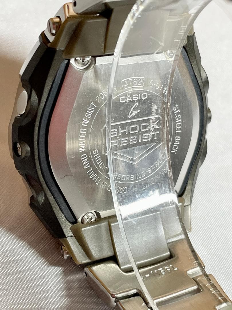 レア★G-SHOCK G-011AD-4BDR シルバー/オレンジ フルメタル