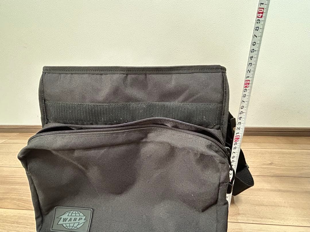 【匿名配送】WARP ワープ　レコードバッグ　レコード収納　DJ