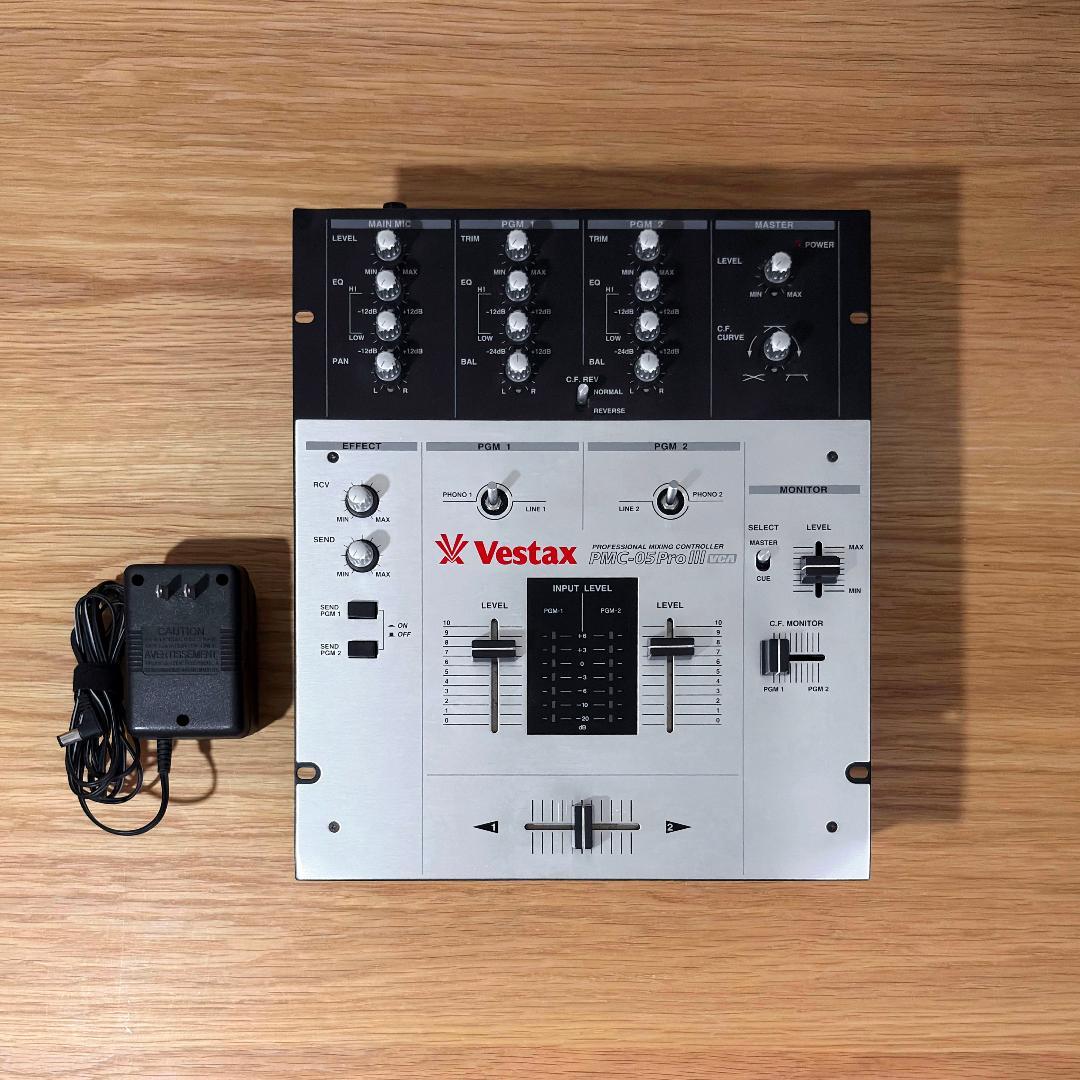 Vestax PMC-05Pro Ⅲ 3 VCA ベスタクス DJ ミキサー