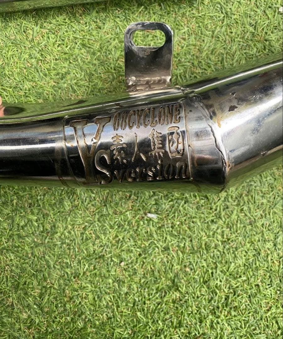 tokioパワー菅 gs400マフラー 三協オート gsx400e ザリ、ゴキ